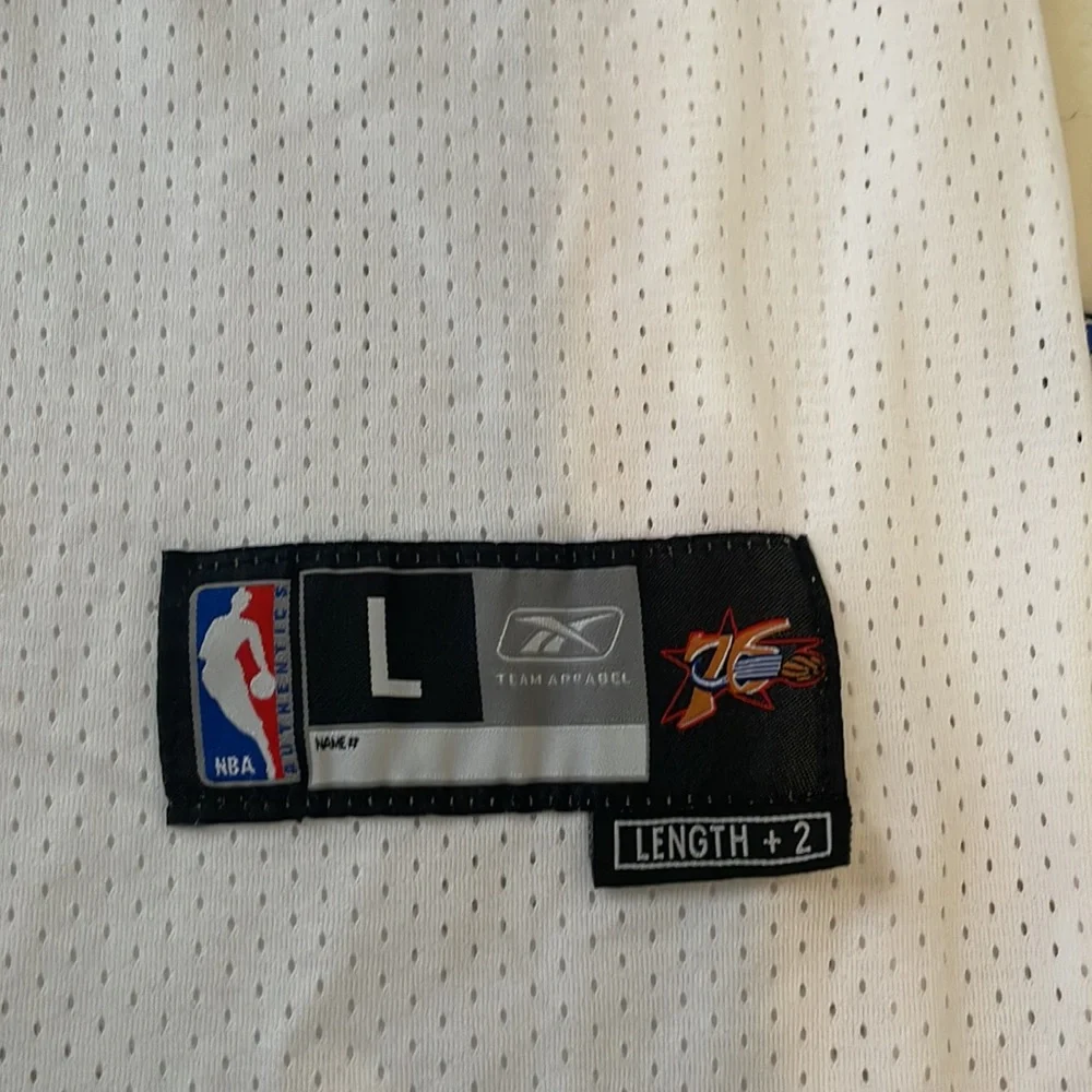 10th Anniversary Reebok Allen Iverson Jersey 
Size Large - Picture 3 of 6